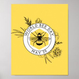 World Bee Day Poster