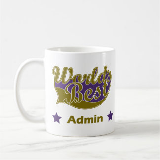 World Best Admin Coffee Mug