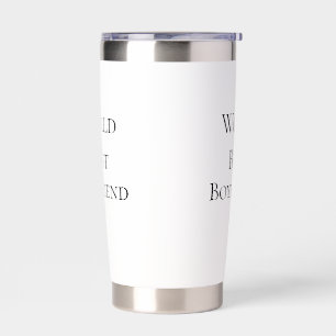 World best boyfriend husband man valentine's day m insulated tumbler