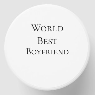 World best boyfriend husband man valentine's day m mini candle favors