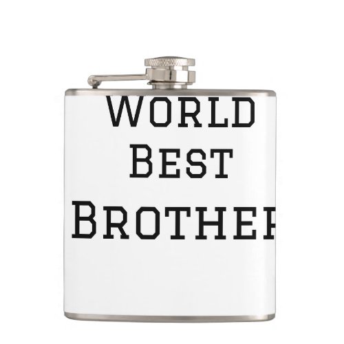World best brother add name text sports text simpl flask
