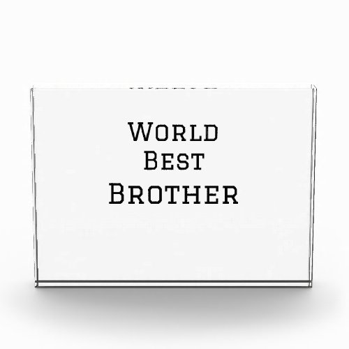 World best brother add name text sports text simpl photo block