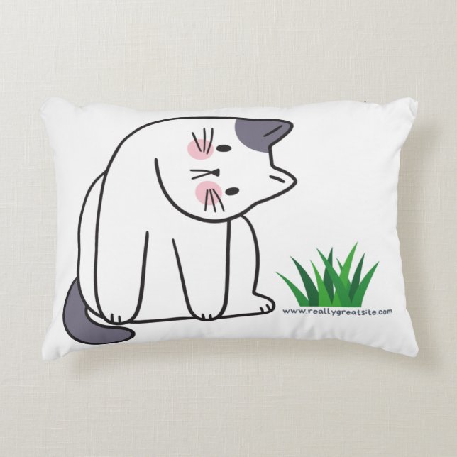 World best Cutie cat collection on sale   Accent Pillow (Front)