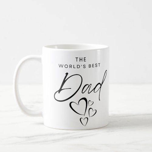 World best dad coffee mug