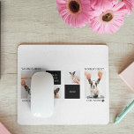World Best Dog Mom | Collage Dog Photo Mouse Pad<br><div class="desc">A collage dog photo gift for the World's Best Dog Mom is a heartfelt and thoughtful way to celebrate the love and dedication of a pet parent. This unique gift features a collection of favorite photos of the beloved furry friend, arranged in a beautiful collage that captures the special moments...</div>