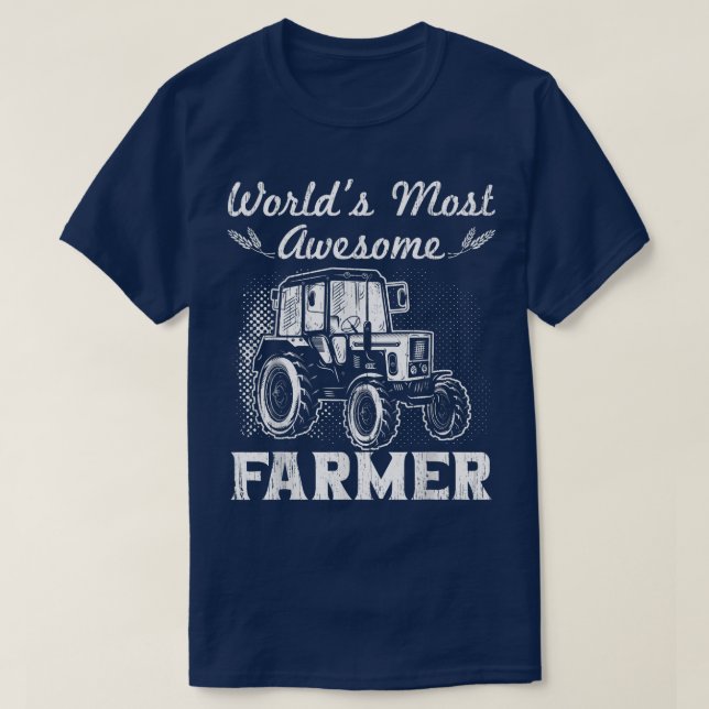 World best farmer T-Shirt (Design Front)