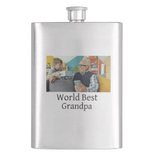 World best Grandpa add name text sports text simpl Flask