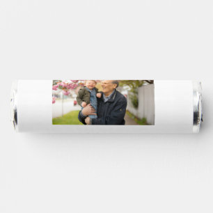 World best Grandpa photo name father's day grandpa Breath Savers® Mints