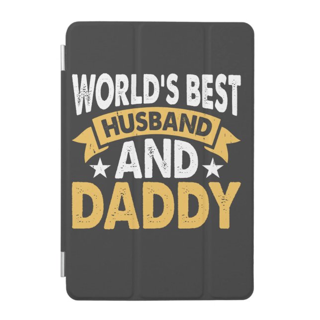 world best husband and daddy iPad mini cover (Front)