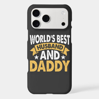 world best husband and daddy iPhone 17 pro max case