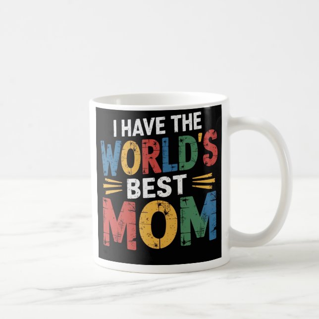 World best mom  coffee mug (Right)