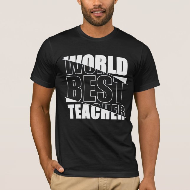 World Best Teacher T-Shirt (Front)