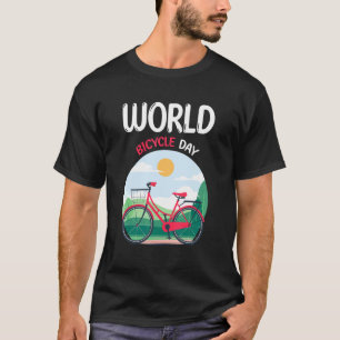 World Bicycle Day United Nation June 1 T-Shirt