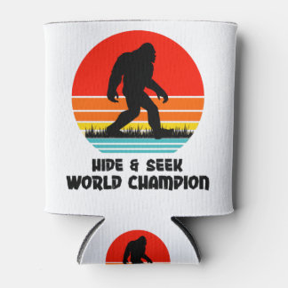 World Big Foot Hide and Seek Can Cooler