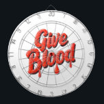 World Blood Donor Day-Give Blood text for awarenes Dart Board<br><div class="desc">World Blood Donor Day-Give Blood text for awarenes</div>