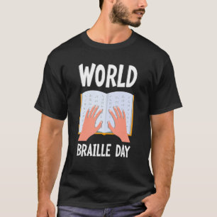 World Braille Day United Nations T-Shirt