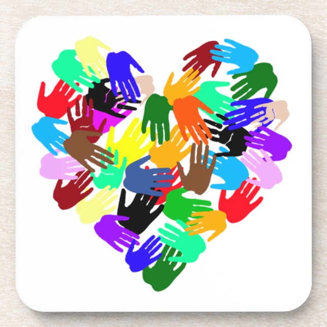 World Brotherhood Beverage Coaster (Front)