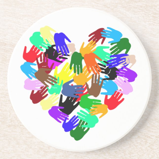 World Brotherhood Sandstone Coaster (Front)