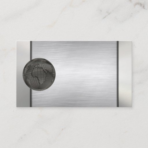Customizable World Business Cards