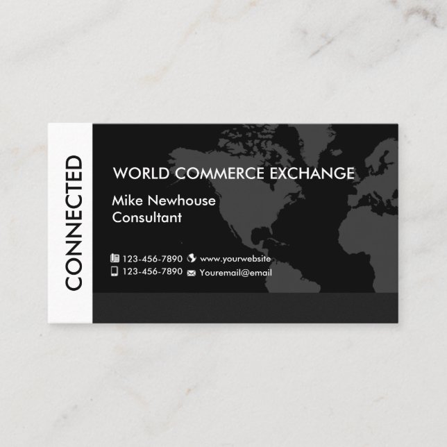 World Business Services Business Card (Front)