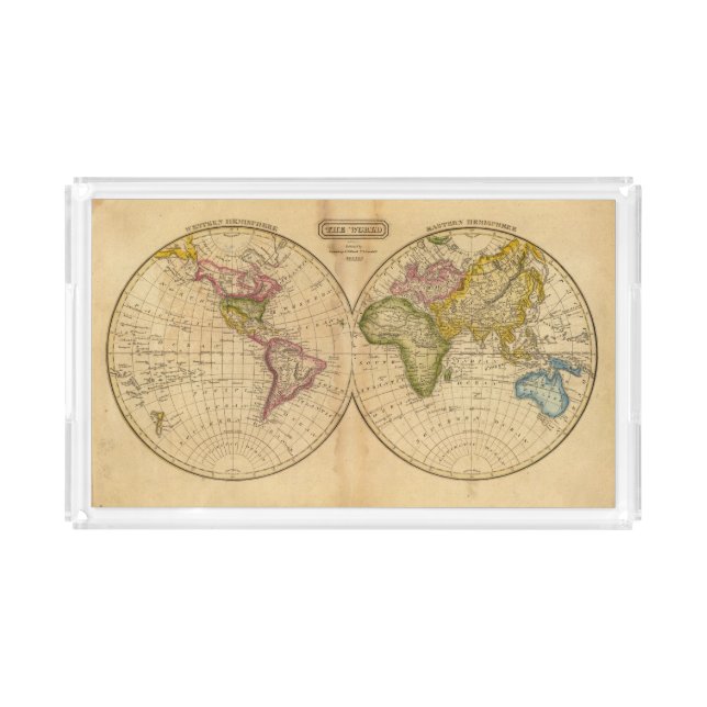 World by Worcester Acrylic Tray (Front)
