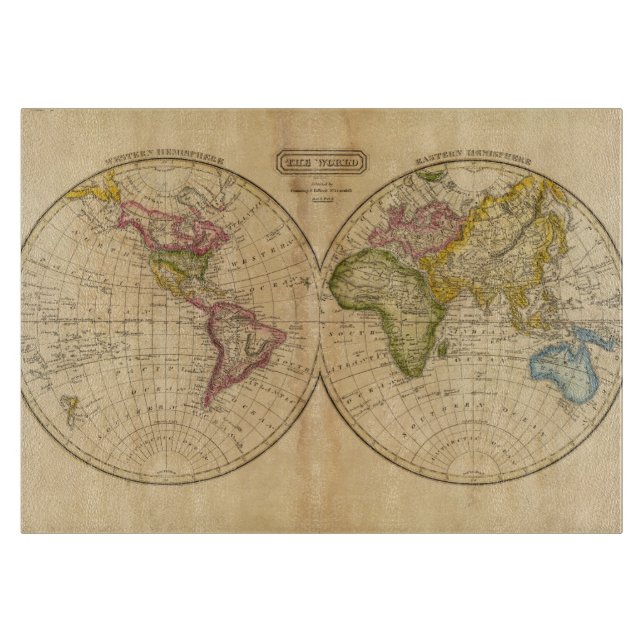 World by Worcester Cutting Board (Front)