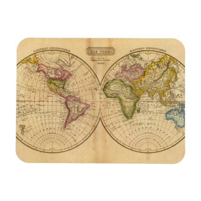 World by Worcester Magnet (Horizontal)
