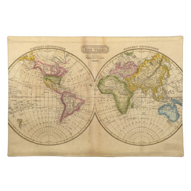 World by Worcester Placemat (Front)