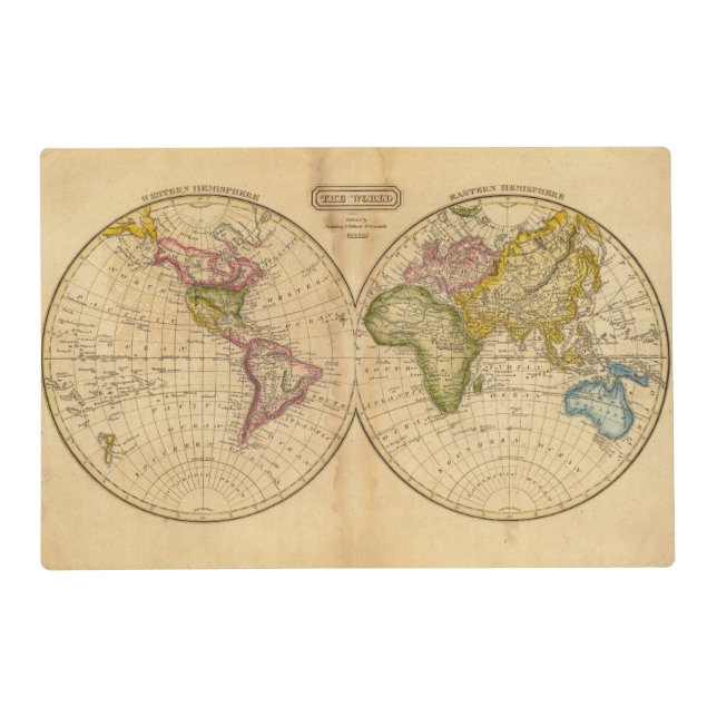 World by Worcester Placemat (Front)