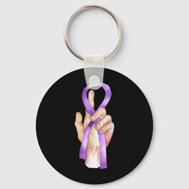 World Cancer Day 4th February 2  Keychain (Front)