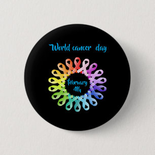 World Cancer Day  Button