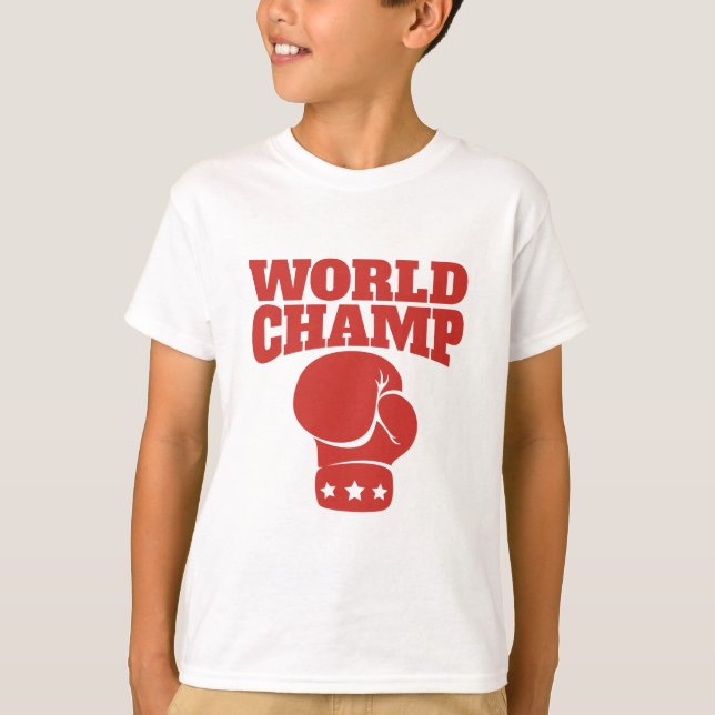 World Champ Boxing T-Shirt (Front)