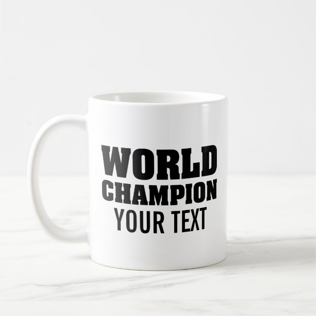 World Champion Coffee Mug (Left)