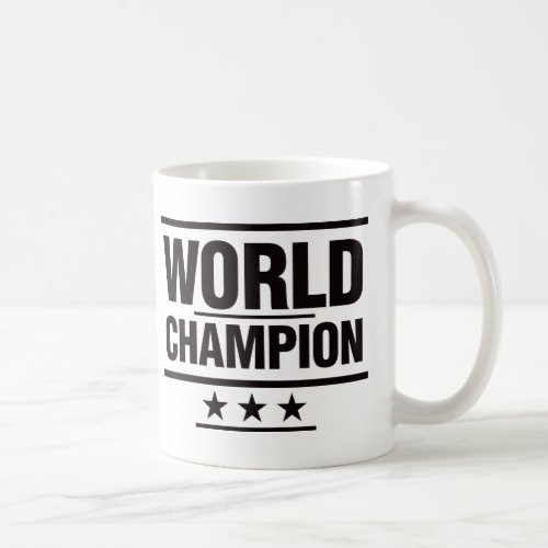 World Champion Coffee Mug