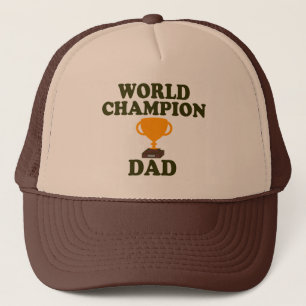 World Champion Dad Trophy Hat