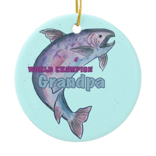 World Champion Grandpa ornament