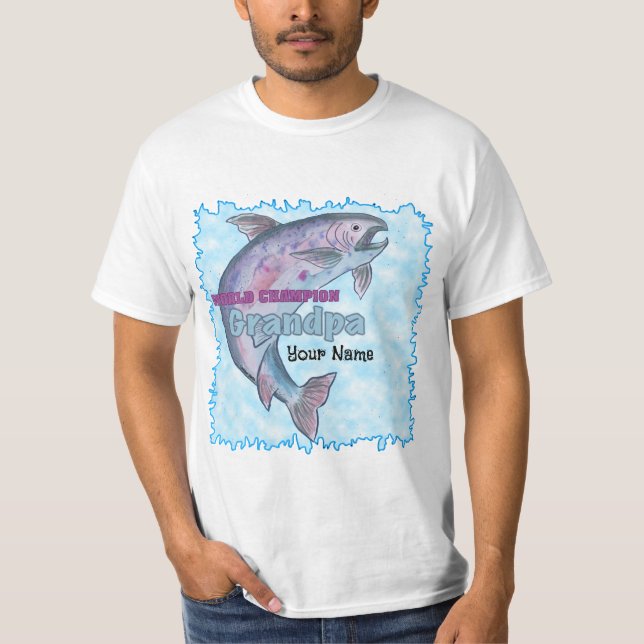 World Champion Grandpa  T-Shirt (Front)