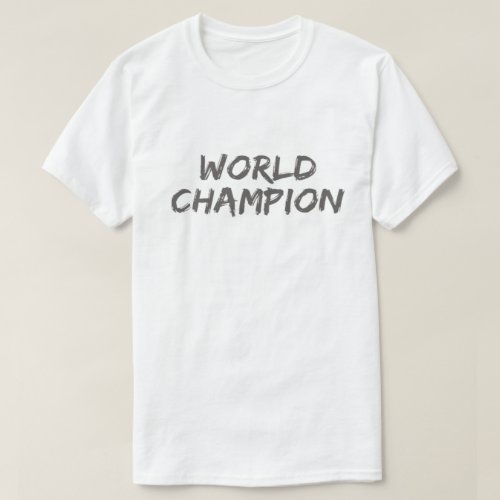 World champion T_Shirt