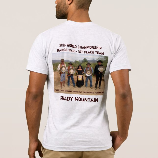 World Championship Range War T-Shirt (Back)