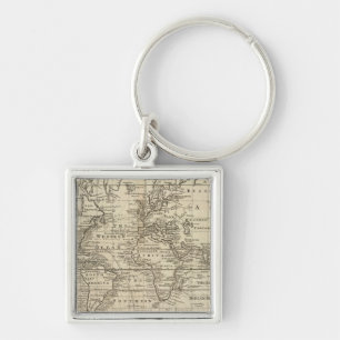 World Chart Keychain