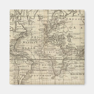 World Chart Magnet
