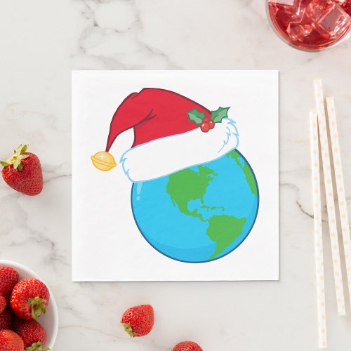 World Christmas Napkins