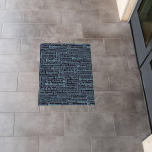 World Cities Floor Decals