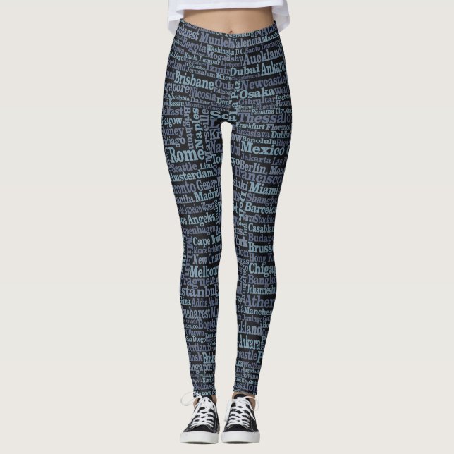 World Cities leggings (Front)