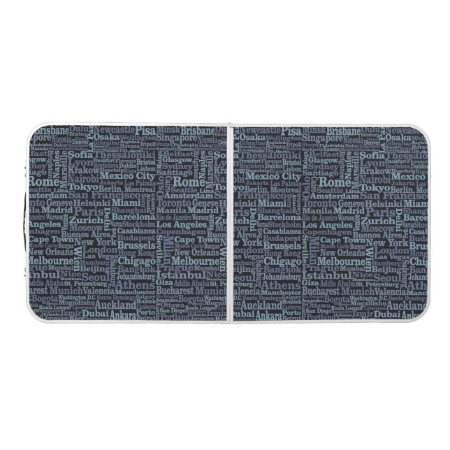 World Cities ping pong tables (Top)