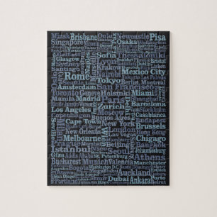 World Cities puzzle