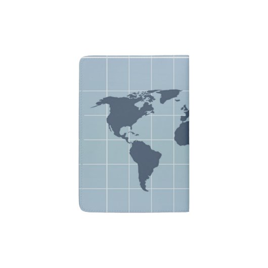 World citizen passport cover (Back)