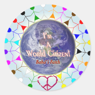 World Citizen Sticker