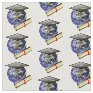 World Class Grad Cap /Diploma Fabric