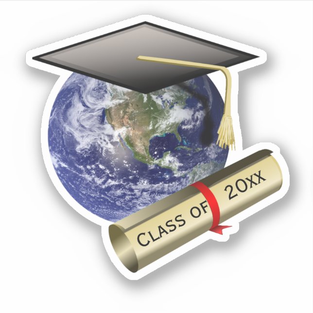 World Class Graduation Sticker (Front)